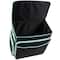 Everything Mary Black & Teal Rolling Craft Bag